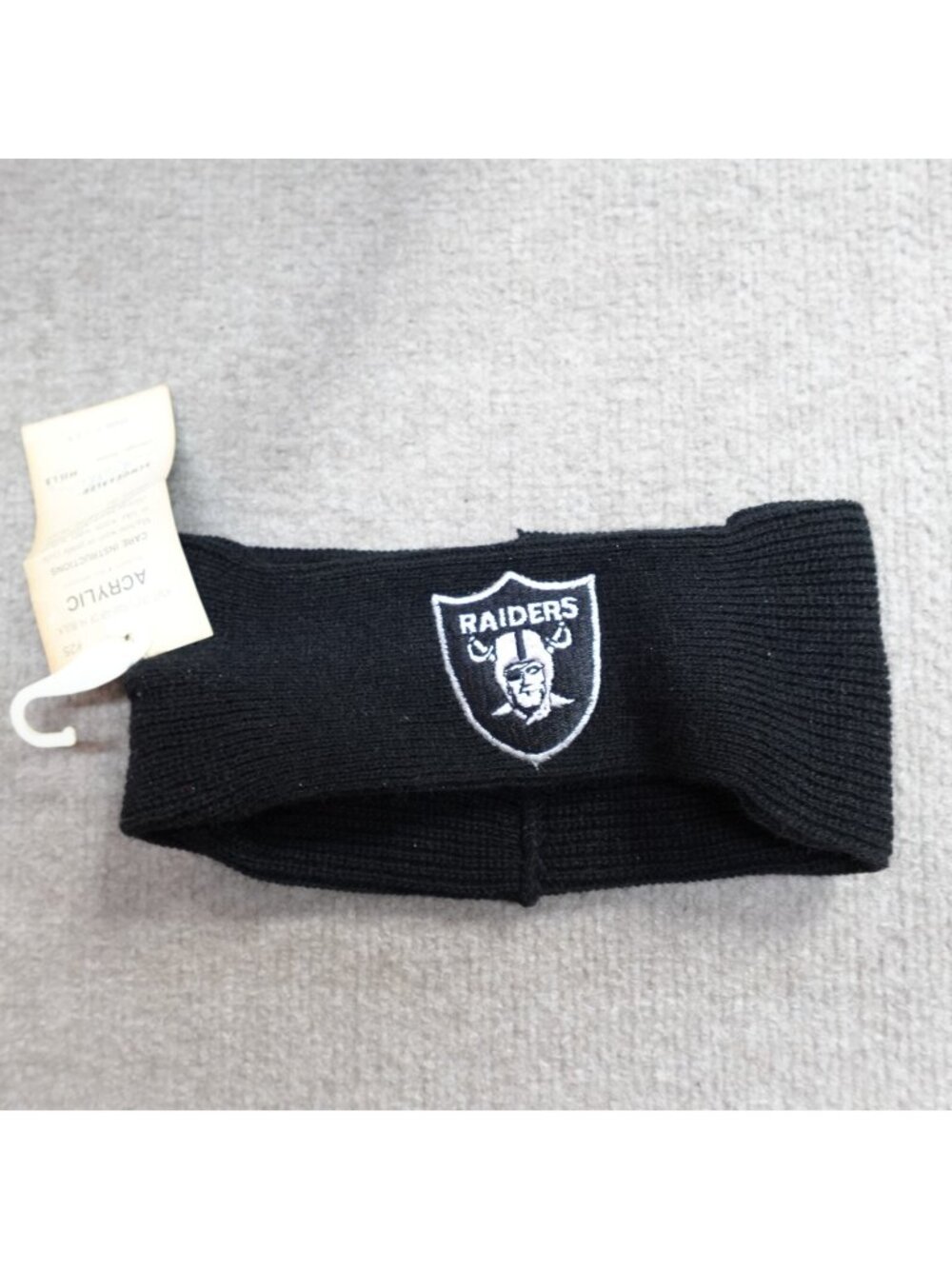 Vintage Oakland Raiders Womens Headband Oldstock NEW